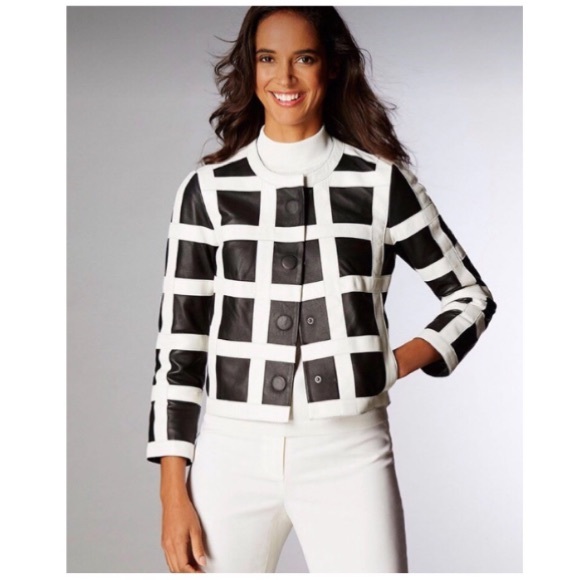 Carlisle Jackets & Blazers - CARLISLE • Gorgeous HIGHRISE Leather Jacket $1395 Retail